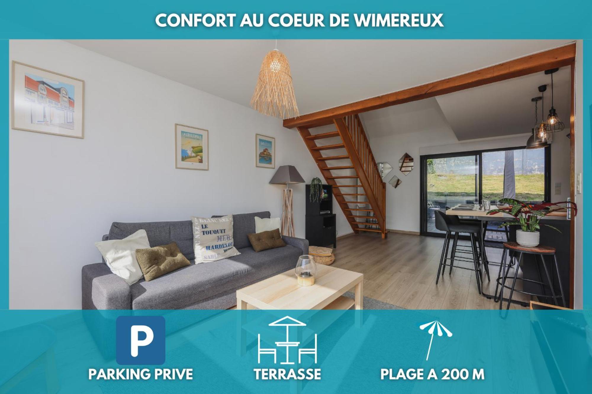 La Marine, Maison En Plein Coeur De Wimereux Exterior foto